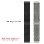 xDfind Milanese Parachute Buckle Stainless Steel Watch Band, For Garmin Fenix 8/7X/6X/5X 26mm – Bild 3