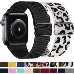 xDfind Adjustable Slide Buckle Elastic Nylon Watch Band, For Apple Watch 42 / 44 / 45 / 46 / 49mm, For Apple Watch 38 / 40 / 41 / S10 42mm – Bild 3
