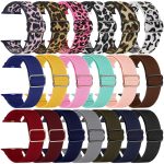 xDfind Adjustable Slide Buckle Elastic Nylon Watch Band – Bild 4