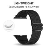 xDfind Adjustable Slide Buckle Elastic Nylon Watch Band, For Apple Watch 42 / 44 / 45 / 46 / 49mm, For Apple Watch 38 / 40 / 41 / S10 42mm – Bild 7