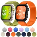 xDfind Woven Nylon Hook And Loop Fastener Watch Band, For Huawei Watch Fit4 / Fit4 Pro / Fit3 – Bild 2