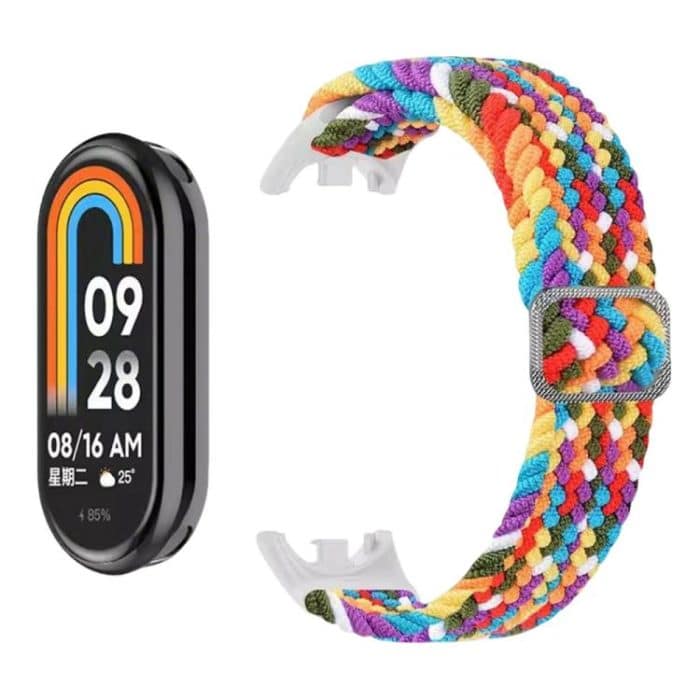 xDfind Adjustable Elastic Nylon Braided Watch Band, For Xiaomi Smart Band 10 / 9 / 8 – Bild 2