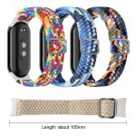 xDfind Adjustable Elastic Nylon Braided Watch Band, For Xiaomi Smart Band 10 / 9 / 8 – Bild 5