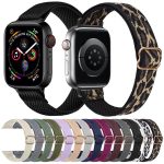 xDfind Ladder Buckle Small Waist Elastic Nylon Watch Band, For Apple Watch 42 / 44 / 45 / 46 / 49mm, For Apple Watch 38 / 40 / 41 / S10 42mm – Bild 3