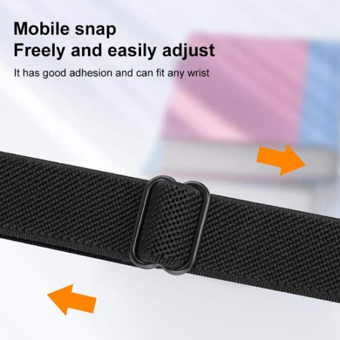 xDfind Ladder Buckle Small Waist Elastic Nylon Watch Band – Bild 8