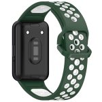 xDfind Two Color Silicone Breathable Watch Band, For Samsung Galaxy Fit 3 – Bild 2