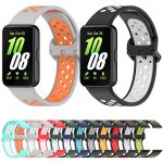 xDfind Two Color Silicone Breathable Watch Band, For Samsung Galaxy Fit 3 – Bild 5