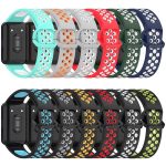xDfind Two Color Silicone Breathable Watch Band, For Samsung Galaxy Fit 3 – Bild 6