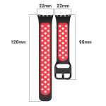 xDfind Two Color Silicone Breathable Watch Band, For Samsung Galaxy Fit 3 – Bild 8