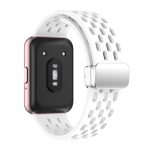 xDfind Mesh Magnetic Silver Buckle Silicone Watch Strap, For Samsung Galaxy Fit 3 – Bild 2