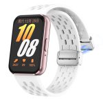 xDfind Mesh Magnetic Silver Buckle Silicone Watch Strap, For Samsung Galaxy Fit 3 – Bild 4