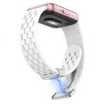 xDfind Mesh Magnetic Silver Buckle Silicone Watch Strap, For Samsung Galaxy Fit 3 – Bild 5