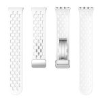 xDfind Mesh Magnetic Silver Buckle Silicone Watch Strap, For Samsung Galaxy Fit 3 – Bild 6