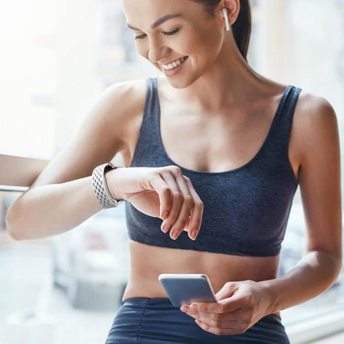 xDfind Mesh Magnetic Silver Buckle Silicone Watch Strap, For Samsung Galaxy Fit 3 – Bild 7