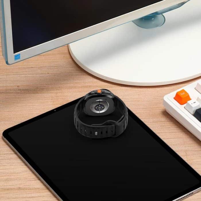 xDfind Round Dots Silver Stud Buckle Silicone Watch Band, For Samsung Galaxy Watch Ultra/Ultra 2025, For Samsung Galaxy Watch8 / 8 Classic – Bild 11