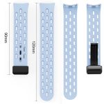 xDfind Holes Magnetic Black Buckle Silicone Watch Band, For Xiaomi Smart Band 10 / 9 / 8 – Bild 4