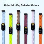 xDfind Holes Magnetic Black Buckle Silicone Watch Band, For Xiaomi Smart Band 10 / 9 / 8 – Bild 8