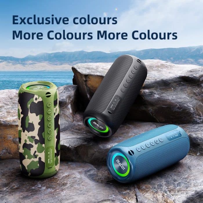 Zealot MP2 20W Portable Outdoor RGB Bluetooth Speaker – Bild 15