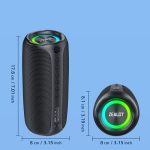 Zealot MP2 20W Portable Outdoor RGB Bluetooth Speaker – Bild 16