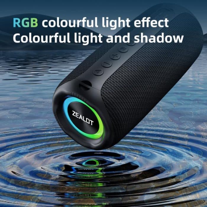 Zealot MP2 20W Portable Outdoor RGB Bluetooth Speaker – Bild 12