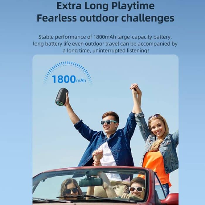 Zealot M2 8W Portable Outdoor RGB Bluetooth Speaker – Bild 12