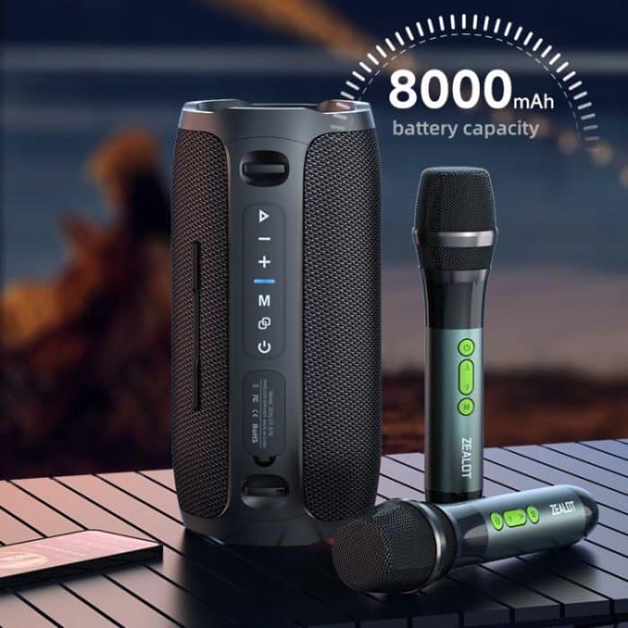 Zealot S76 50W Portable Outdoor RGB Bluetooth Speaker – Bild 11