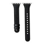 xDfind Double Ring Single Rivet Genuine Leather Watch Band, For Apple Watch 42 / 44 / 45 / 46 / 49mm, For Apple Watch 38 / 40 / 41 / S10 42mm – Bild 3