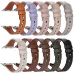 xDfind Double Ring Single Rivet Genuine Leather Watch Band – Bild 5