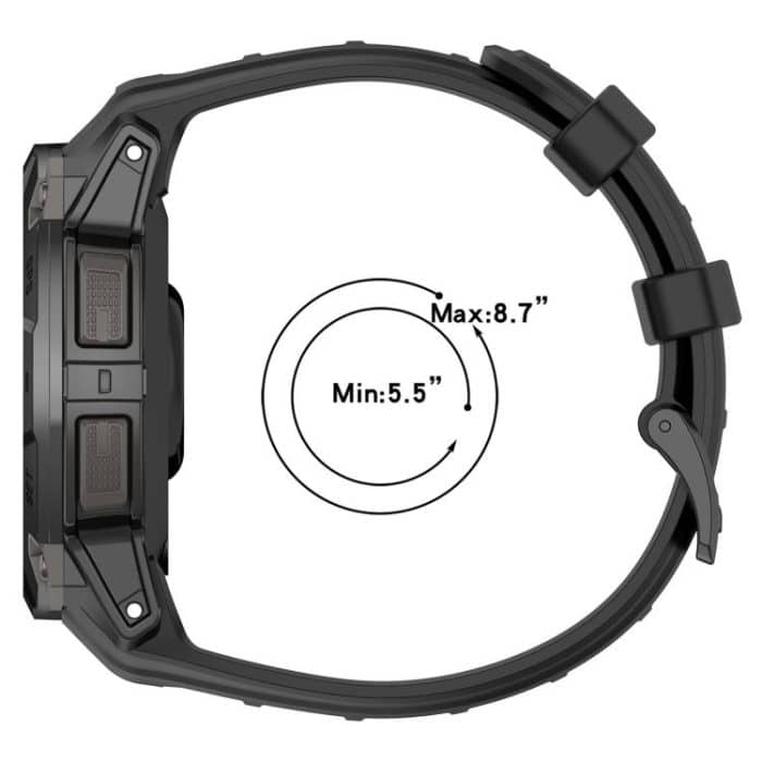 xDfind Quick-release Silicone Watch Band – Bild 6