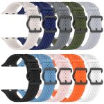 xDfind Breathable Silicone Watch Band, For Apple Watch 42 / 44 / 45 / 46 / 49mm, For Apple Watch 38 / 40 / 41 / S10 42mm – Bild 4