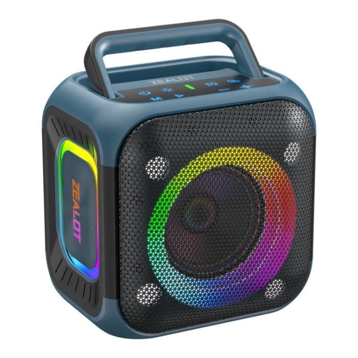 Zealot PT01 30W Portable Outdoor IPX6 RGB Stereo Bluetooth Speaker – Bild 1