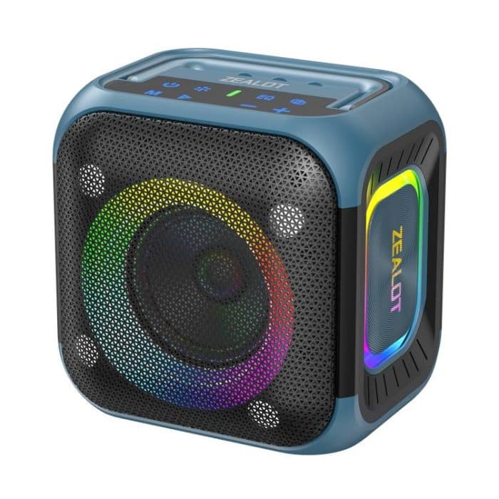 Zealot PT01 30W Portable Outdoor IPX6 RGB Stereo Bluetooth Speaker – Bild 2