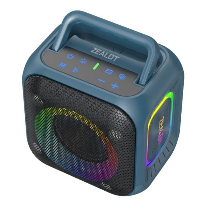 Zealot PT01 30W Portable Outdoor IPX6 RGB Stereo Bluetooth Speaker – Bild 4
