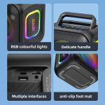 Zealot PT01 30W Portable Outdoor IPX6 RGB Stereo Bluetooth Speaker – Bild 14