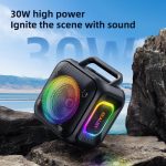 Zealot PT01 30W Portable Outdoor IPX6 RGB Stereo Bluetooth Speaker – Bild 7
