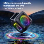 Zealot PT01 30W Portable Outdoor IPX6 RGB Stereo Bluetooth Speaker – Bild 8