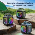 Zealot PT01 30W Portable Outdoor IPX6 RGB Stereo Bluetooth Speaker – Bild 13