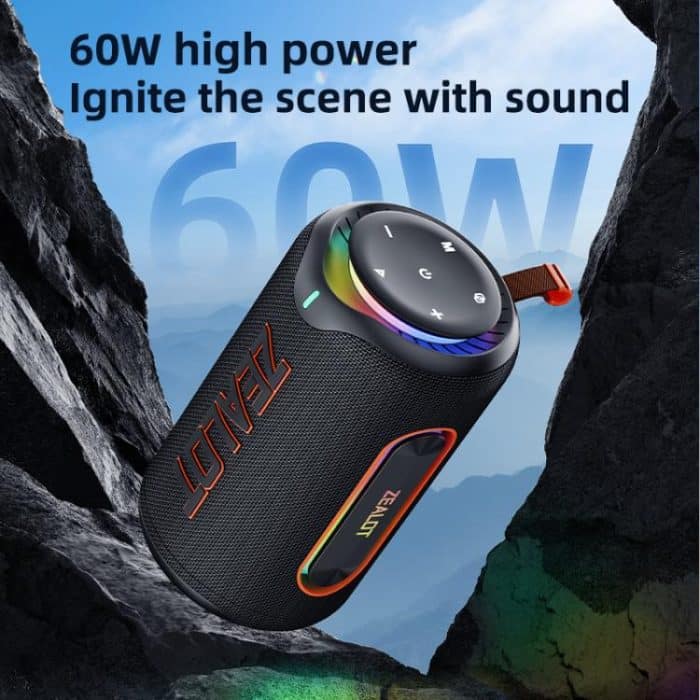 Zealot MP1 60W Portable Outdoor RGB Bluetooth Speaker – Bild 5