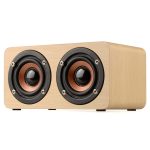 K5 Wooden Wireless Bluetooth Speaker, Support Bluetooth, AUX, TF Card – Bild 2