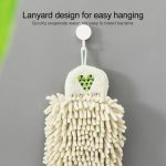 Handtuch Cartoon besticktes, schnell trocknendes hängendes Küchentuch – Bild 6