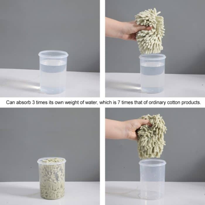 Handtuch Cartoon besticktes, schnell trocknendes hängendes Küchentuch – Bild 9