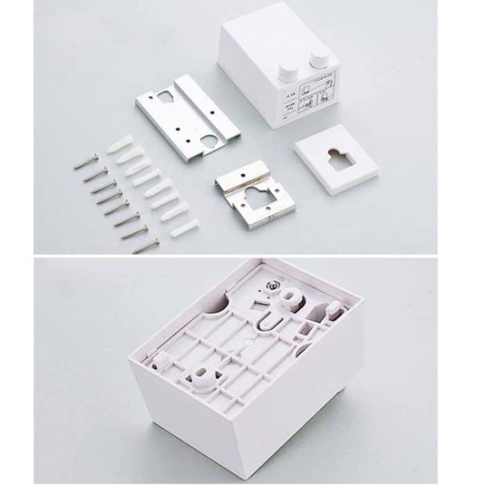 Einziehbarer Kleiderbügel für Innen- und Außenbereiche, magischer Wäscheständer, Balkon, Badezimmer, unsichtbare Wäscheleine, Drahtseil, Pink, White, Silver – Bild 8