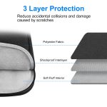 HAWEEL Laptop-Hülle mit Reißverschluss, Aktentasche mit Griff für 15-16,7-Zoll-Laptops, For 15-16.7 inch Laptop (with Handle) – Bild 4