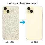 Für iPhone 15 Plus Glasbatterierückseite mit Kameraobjektivabdeckung, For iPhone 15 Plus (with Camera Cover) – Bild 6