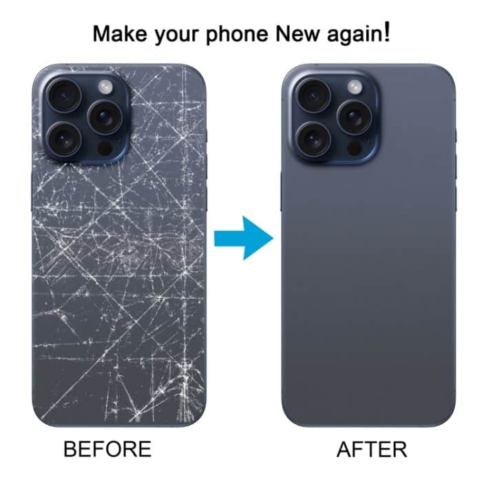 Für iPhone 15 Pro Akku-Rückseite mit Kameraobjektivabdeckung + MagSafe-Magnet, For iPhone 15 Pro (with MagSafe) – Bild 6