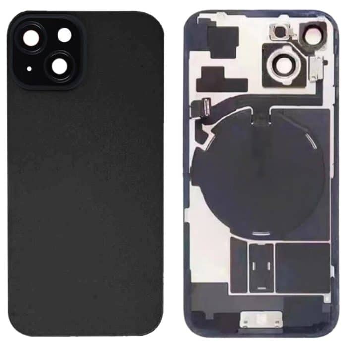 Für iPhone 15 Glas-Akku-Rückabdeckung mit Blitzhalterung + kabellosem Lademodul, For iPhone 15 – Bild 1