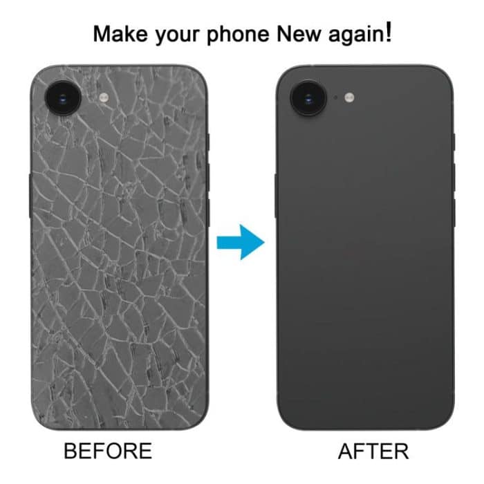 For iPhone 16e Glass Battery Back Cover, For iPhone 16e(with Camera Lens) – Bild 6