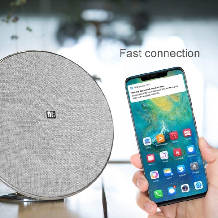 NILLKIN MC5 Pro 36W TWS-Lautsprecherform, kabelloser Bluetooth-Lautsprecher, unterstützt Spiele-/Musikmodus und AUX-Audio und NFC-Kopplung, US-Stecker – Bild 6