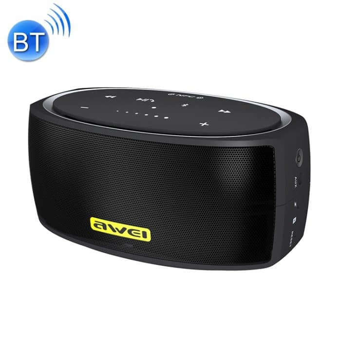 IP7G3212B.jpg awei Y210 Tragbarer kabelloser Bluetooth-Lautsprecher V4.2 mit verbessertem Bass, unterstützt NFC / TF-Karte / AUX – Bild 1