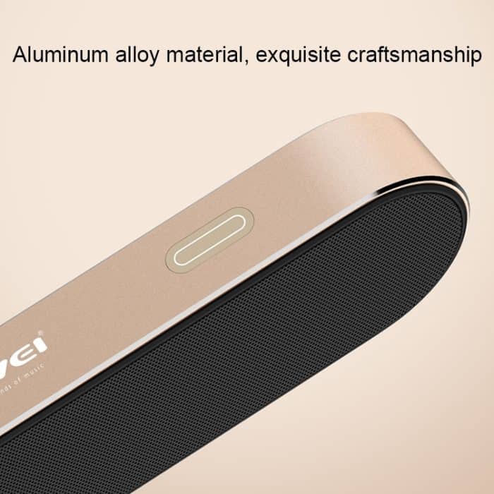 IP7G3213B_2.jpg awei Y220 Tragbarer kabelloser Bluetooth-Lautsprecher V4.2 mit HD Clear 3D-Stereo-Sound und Geräuschunterdrückung, unterstützt TF-Karte/AUX – Bild 3